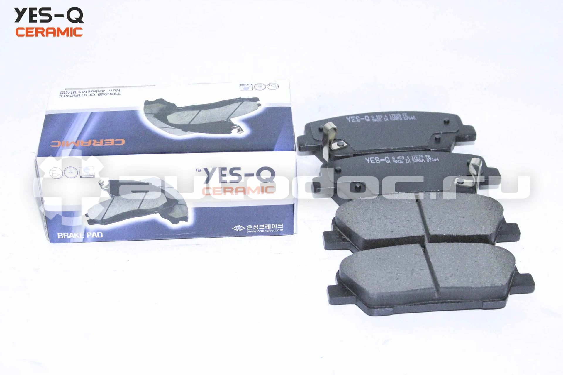 Колодки тормозные YES-Q esd7046: фото, цена, описание, применимость ...